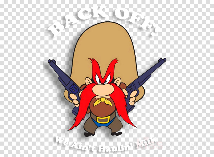 Sam Looney Tunes Clipart Yosemite Sam Bugs Bunny Elmer - Simply Topps Black & White Checks Printed Sugar (900x660), Png Download