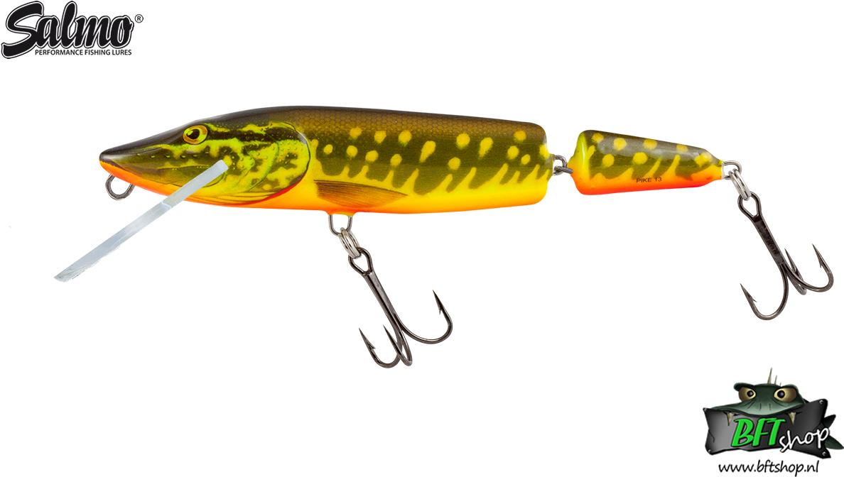 Salmo Pike 13 Jointed Floating - Salmo Pike (1200x700), Png Download