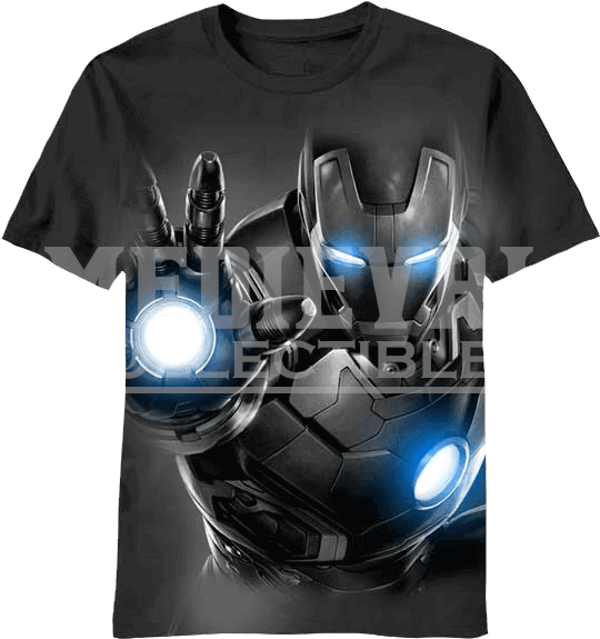 Iron Darkness Age Of Ultron T-shirt (574x574), Png Download