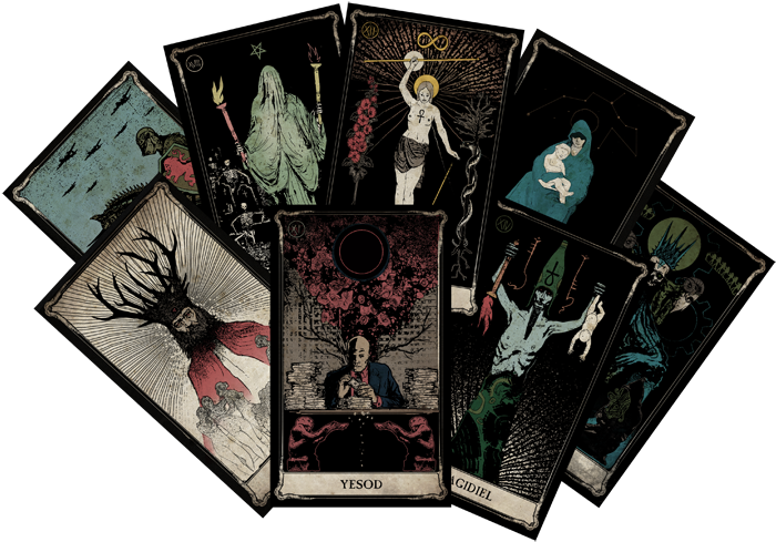Divinity Lost - Kult Divinity Lost Tarot Cards (709x518), Png Download