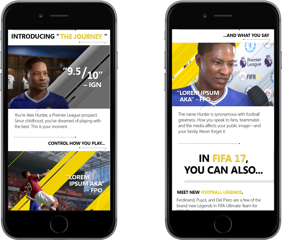 With Four Different Sets Of Copy, Each Solution Had - Iphone (1500x1028), Png Download