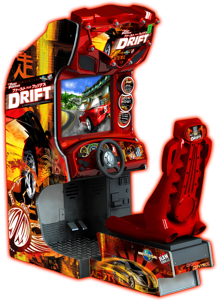 Fnf Drift Cabinet Large - Fast And Furious Arcade Game (1000x1000), Png Download
