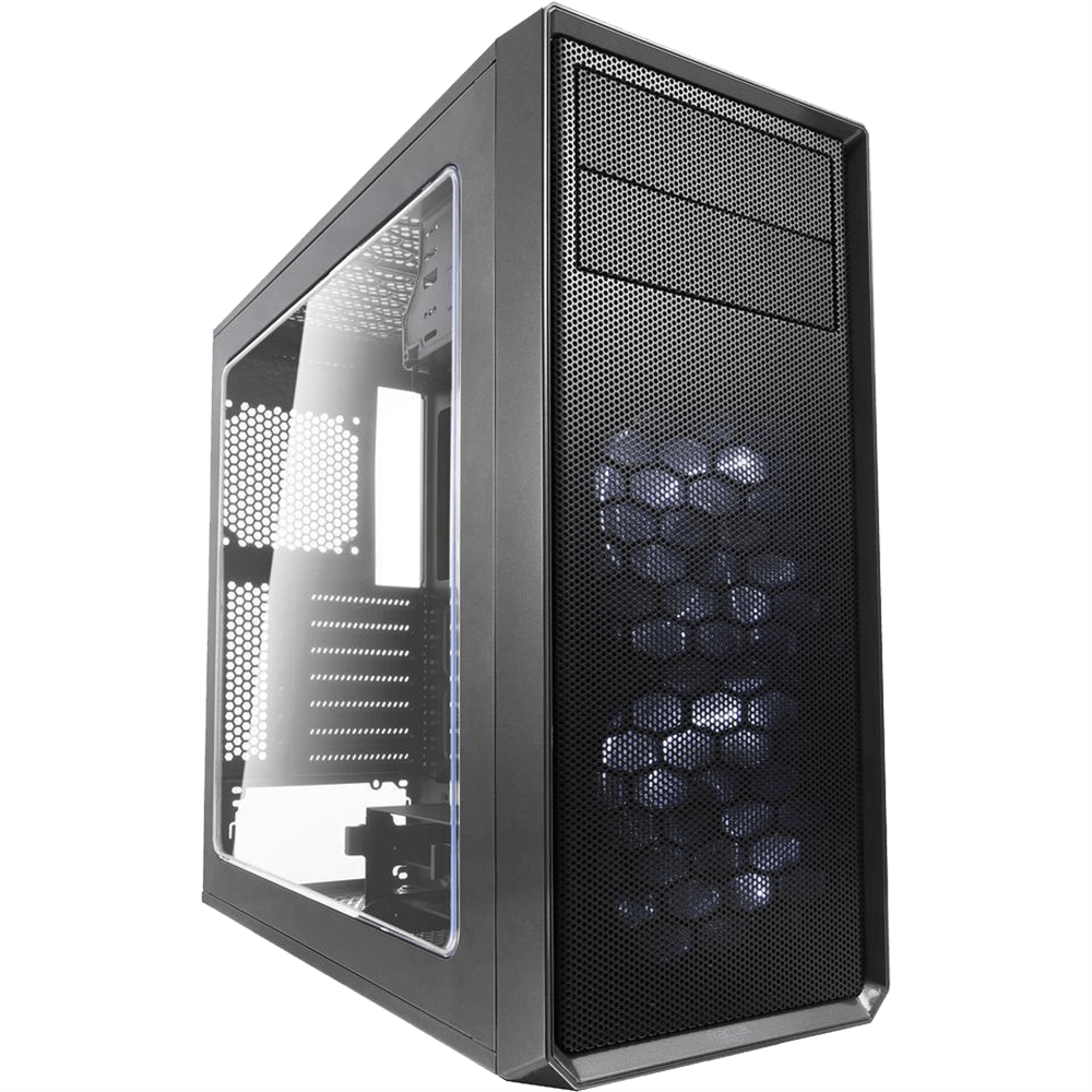 The Hunter 1060x - Fractal Design Focus G Blue (1000x1000), Png Download