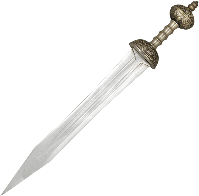 Light Enough, Able To Stab, Slash, And Even Crush With - Roman Gladius Sword (681x681), Png Download