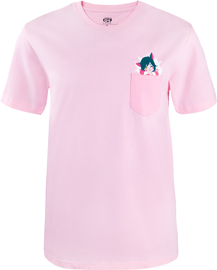 Ahri Pocket Tee - Commodity (1000x1000), Png Download