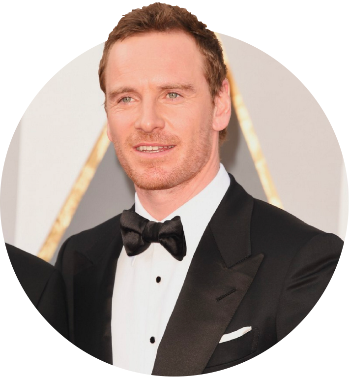 Michael Fassbender - Michael Fassbender Eddie Redmayne (710x766), Png Download