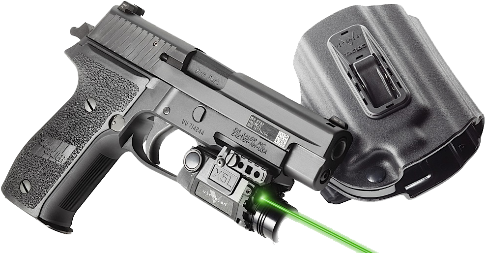 Viridian X5lpackx9 X5l Green Laser With Holster Sig - Viridian C5l-r Red Laser With Tacloc Holster, Glock (1000x518), Png Download