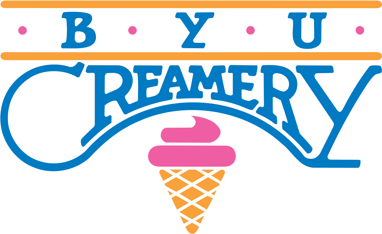 City Council Ice Cream Social - Byu Creamery Logo (1280x779), Png Download