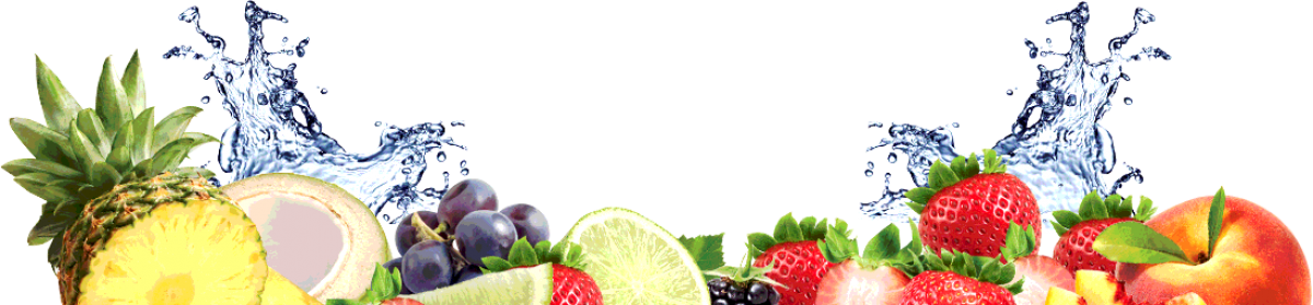 A Fresh & Delicious Take On Classic Sangria - Fruit Splashing In Water Png (1200x279), Png Download