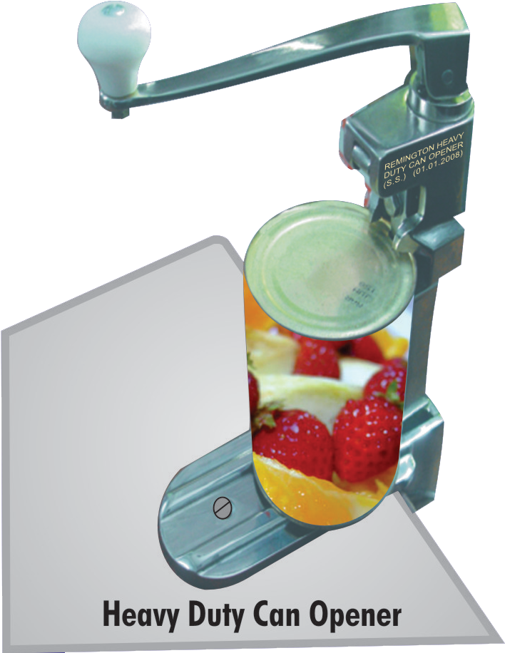 Remington Steel Arts Are Well Known For Their Remington - Can Opener (723x963), Png Download