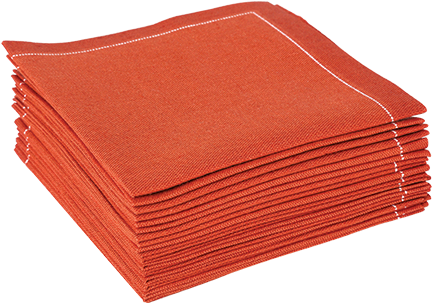 Cocktail Napkin Brick Prefolded 10 X 10 Cm - Wallet (700x700), Png Download