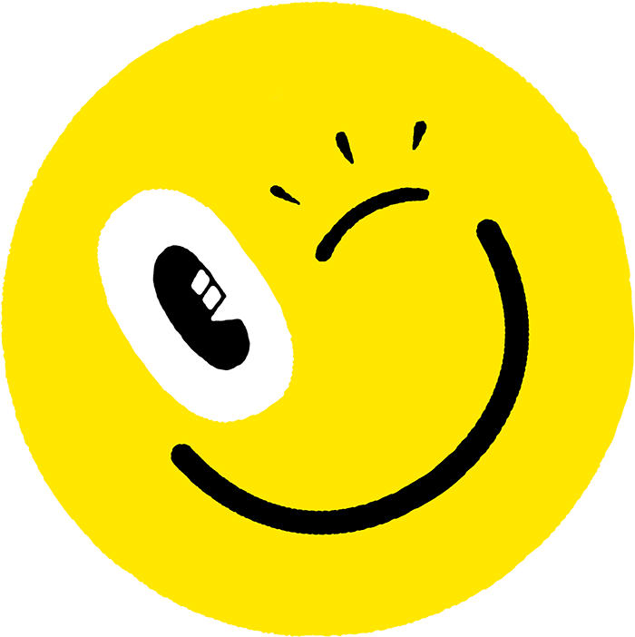Wink Smiley Face Transparent - Smiley (1048x1408), Png Download