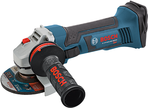 Gws18v-50 18 V 5 In - Bosch Small Angle Grinder (500x700), Png Download