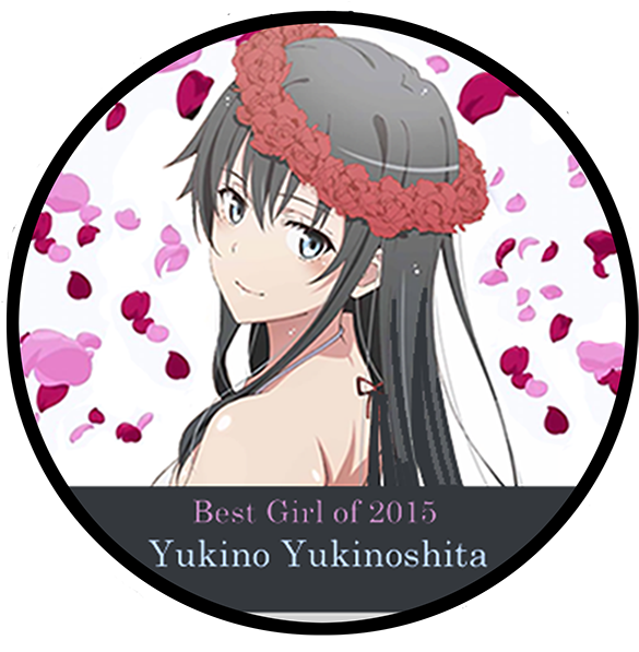 The Dark Knightthat Moment When The Salty Annual Best - Yukino Yukinoshita Best Girl (600x600), Png Download