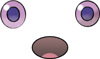 Here You Have A Transparent Espurr Face For Your Blog - Cartoon (600x600), Png Download