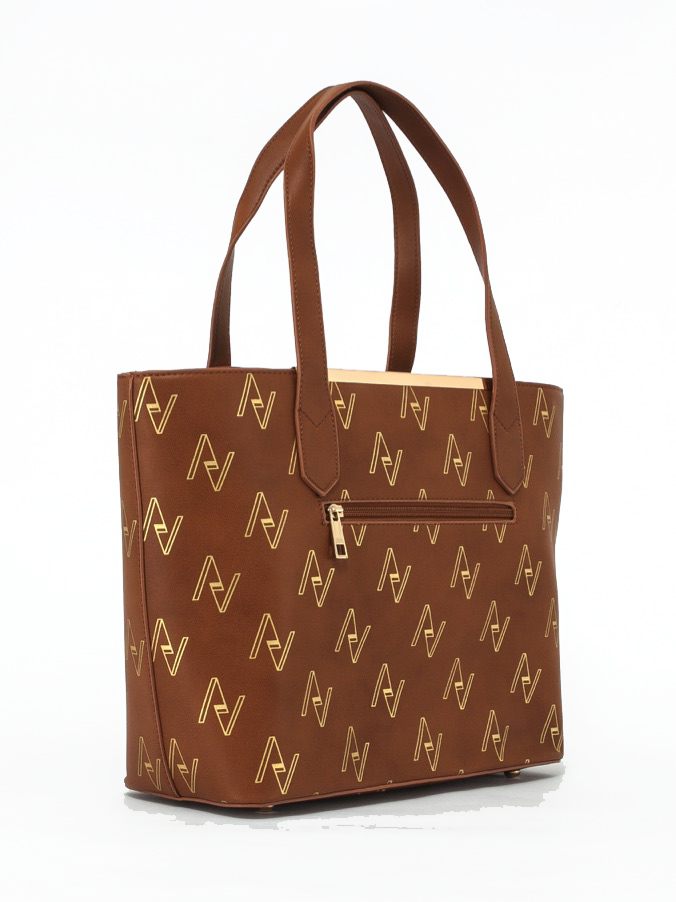 Tan Tote Bag - Tote Bag (676x902), Png Download