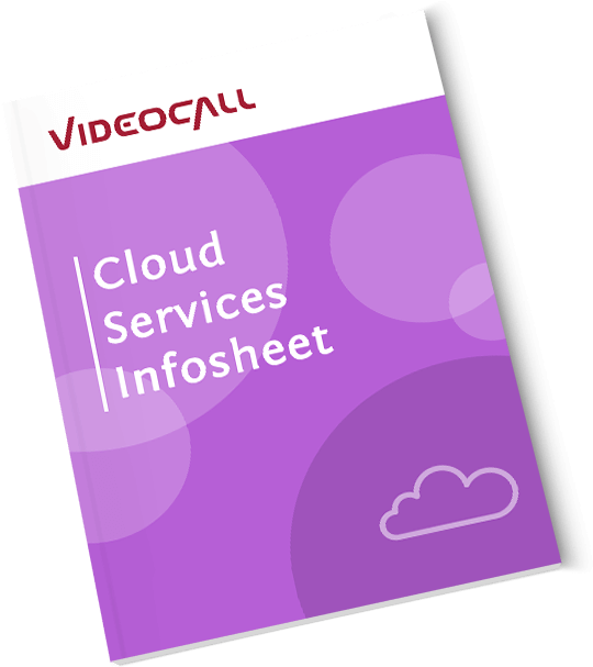 Download Cloud Services Infosheet - Videotelephony (600x682), Png Download