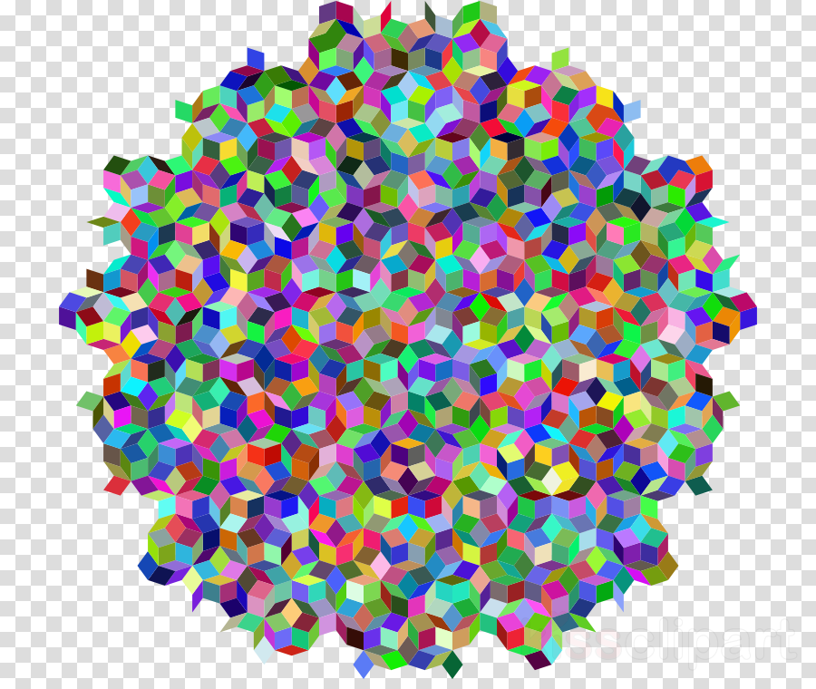 Zazzle Kleiner Münzen Geldbeutel/make Uptasche Mit - Penrose Tile (900x760), Png Download