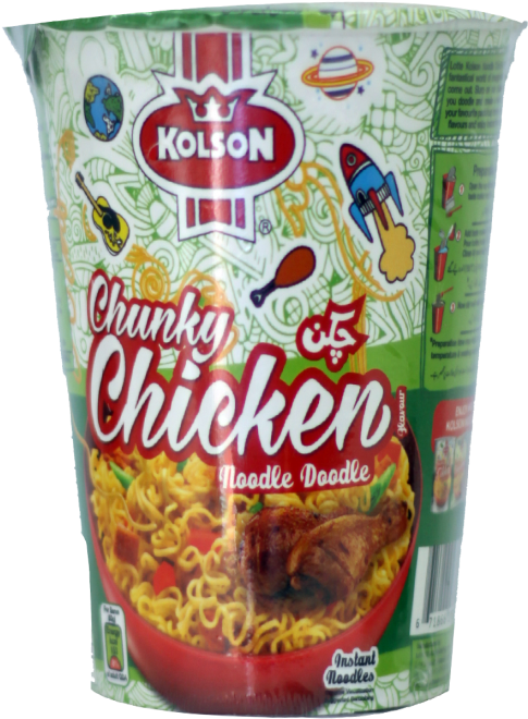 Kolson Cup Noodles Chunky Chicken - Cup Noodles Pakistan (550x684), Png Download