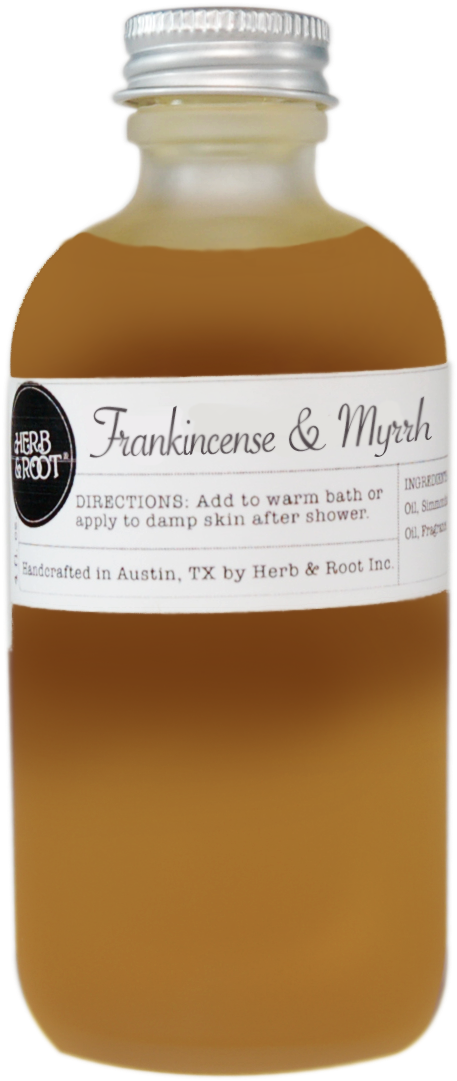 Frankincense & Myrrh Massage Oil - Myrrh (739x1286), Png Download