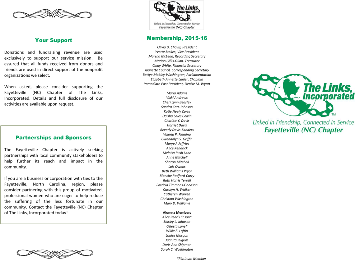 Your Support Donations And Fundraising Revenue Are - Links, Incorporated (1200x927), Png Download