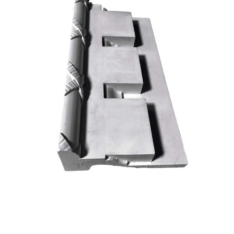 Plaster Dental Crown Molding Roman 2 " P X 5-1/2" D - Tool (800x800), Png Download