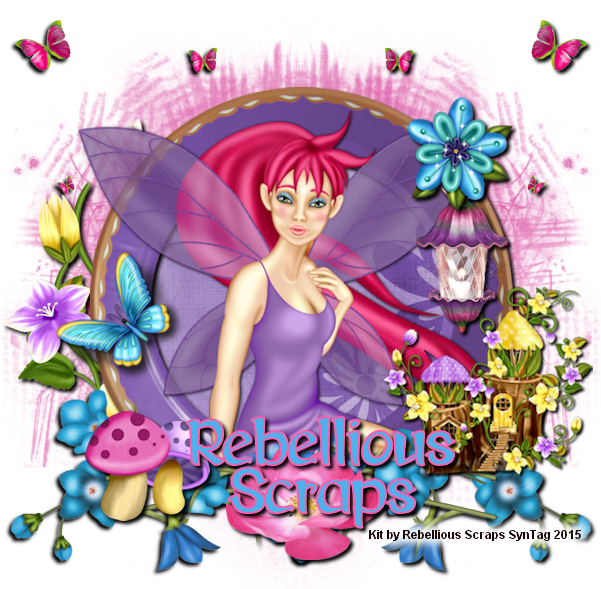 These Tags Are Made With The Beautiful Fairy Forest - Fairy (600x600), Png Download