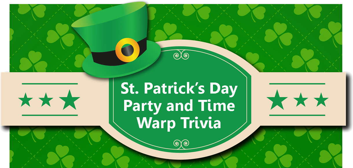 St Pat's Day Party - Saint Patrick's Day (1237x586), Png Download