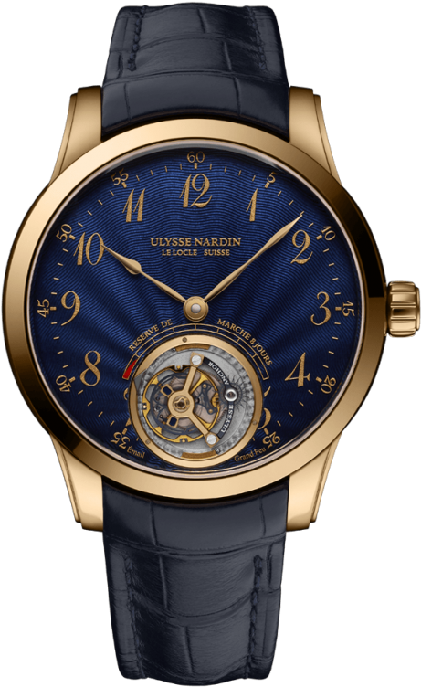 Classico Ulysse Anchor Tourbillon (500x820), Png Download