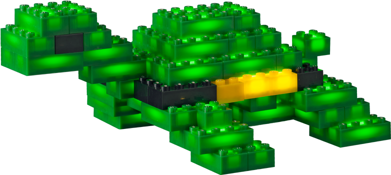 Light Stax Dragon Light Stax Dino Light Stax Turtle - Light Stax Turtle (800x800), Png Download