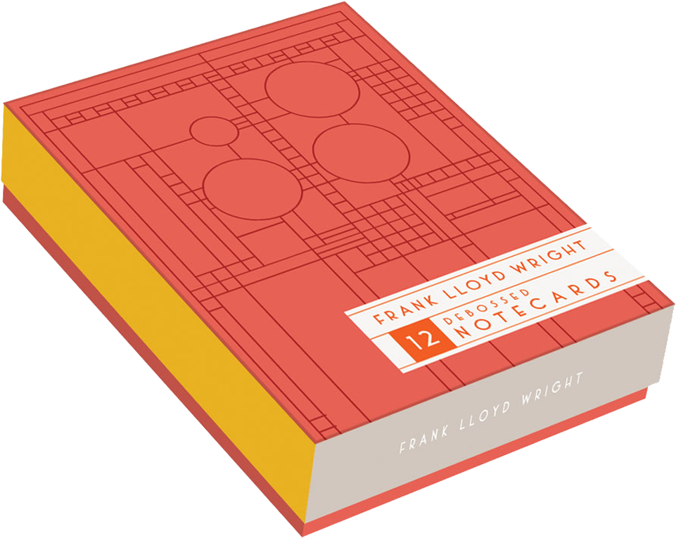 Frank Lloyd Wright Portfolio Notecard Set - Howth (1000x1000), Png Download