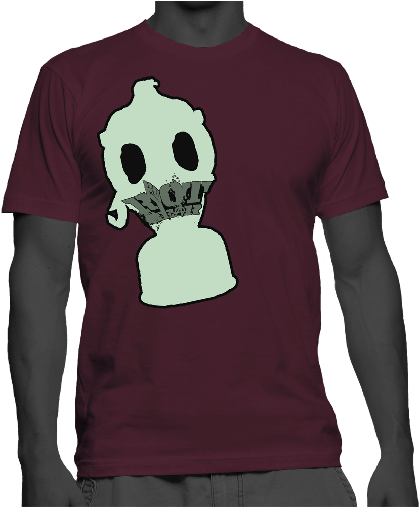 Riot Gear "gas Mask" Logo - Shirt (1020x1000), Png Download