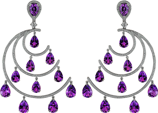 Description - Earring (700x700), Png Download