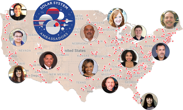 Map Of Ambassadors In The Usa - Map (771x466), Png Download