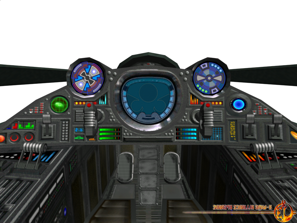 An Odd Multi Role Rebel Starfighter, The B Wing Is - B Wing Cockpit X Wing (1024x768), Png Download