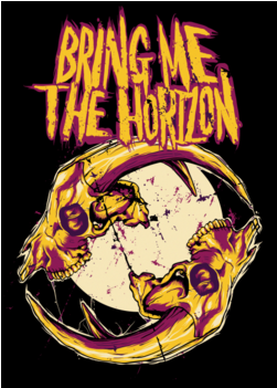 Bring Me The Horizon T - Bring Me The Horizon 5 Rock Band Leather Watch 203 (674x518), Png Download