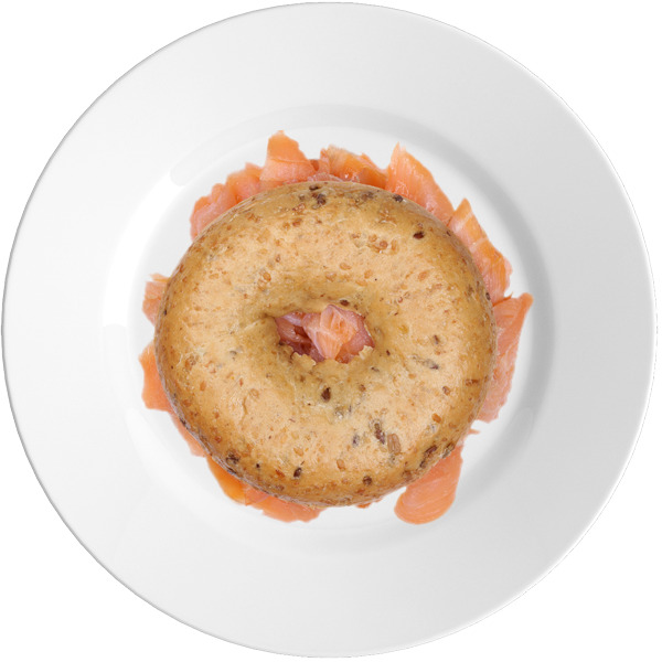 The Following 4 Breakfast Sandwiches Include Egg And - Bagel (600x600), Png Download