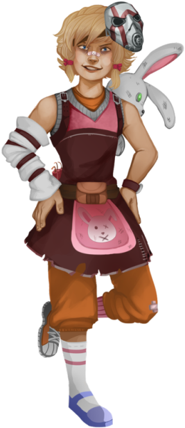 Finally Finished This Commission Of Tiny Tina From - Borderlands 2 (500x647), Png Download