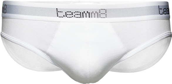 Super Low Brief White - Briefs (605x614), Png Download