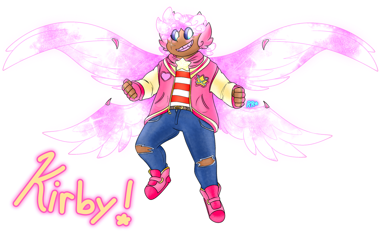 It's Kirby Of The Stars - Art (1280x914), Png Download