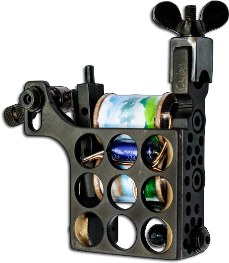 Cube Bavarian Custom Irons Png Bavarian Custom - Tattoo (600x600), Png Download