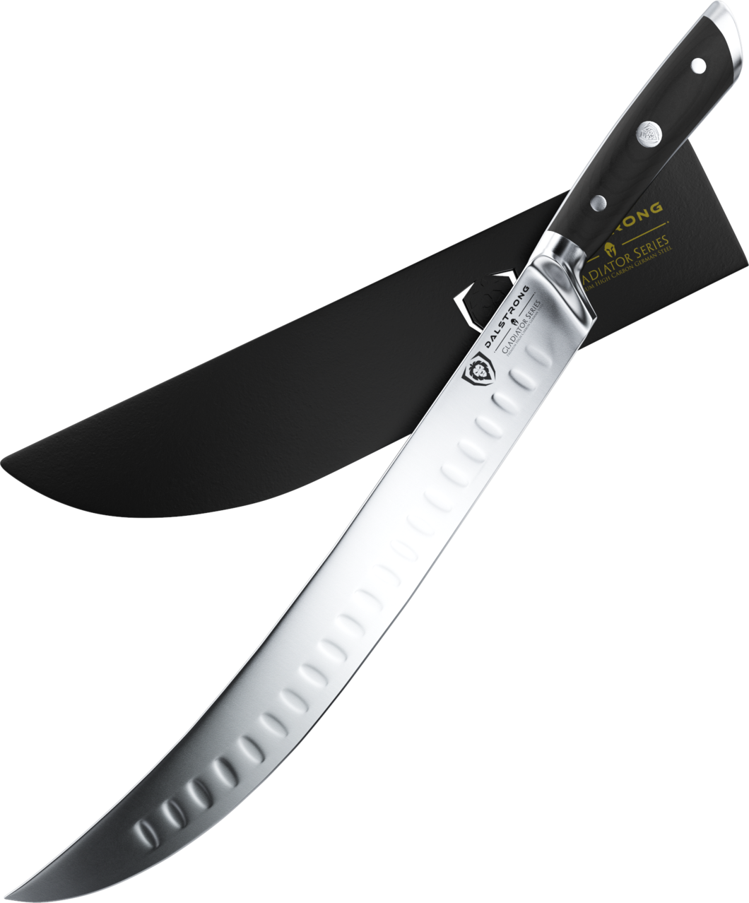 Gladiator Series 10" Butcher's Breaking Cimitar - Dalstrong Butcher Knife (1060x1278), Png Download