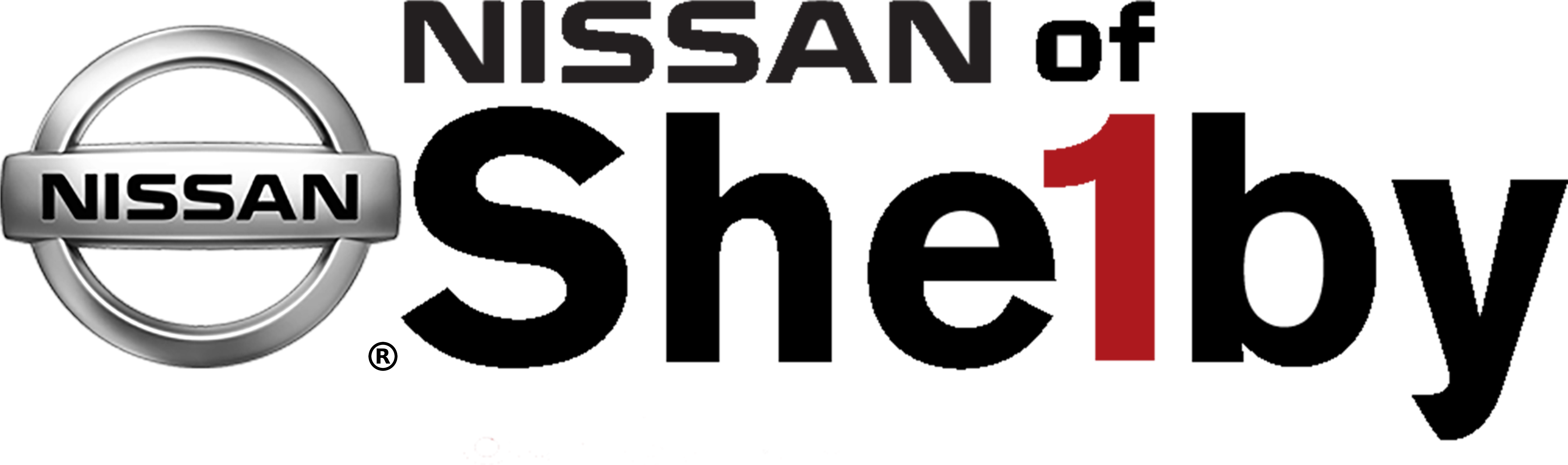 Nissan Of Shelby (6300x1954), Png Download