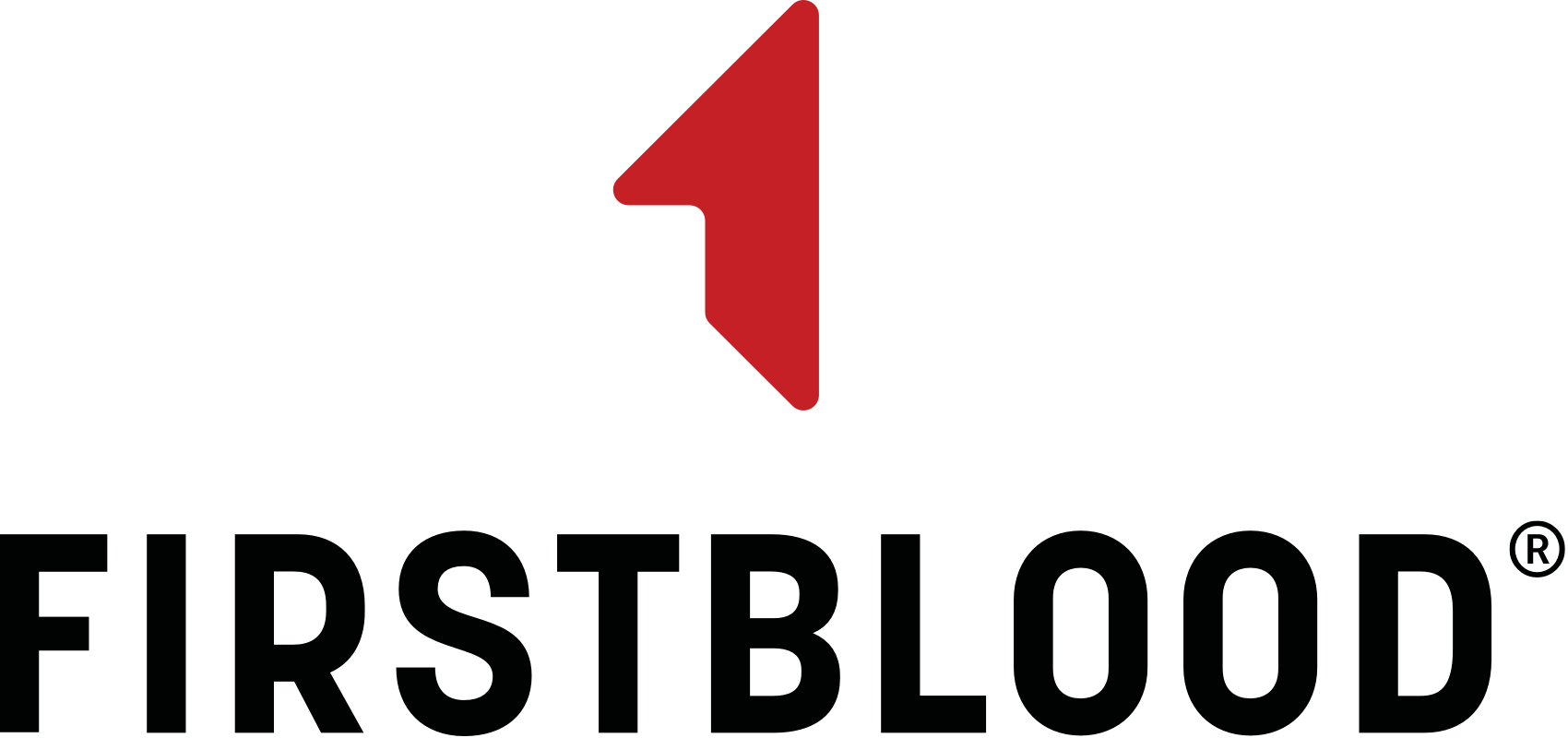 Firstblood Logo Vertical Negative - Software (1700x800), Png Download