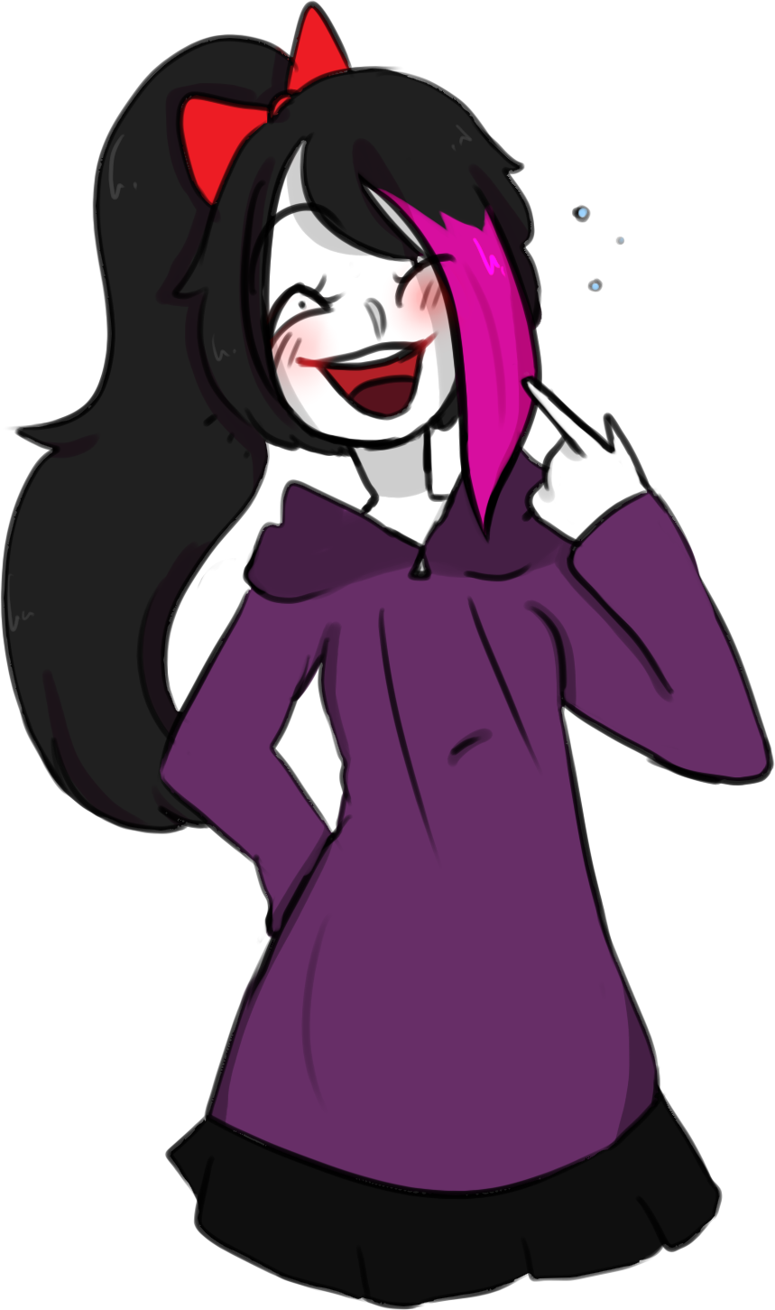 Nina The Killer - Cute Nina The Killer (859x1451), Png Download