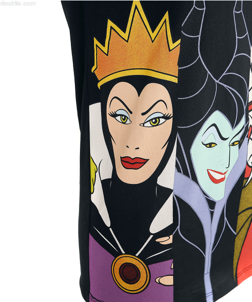 Bad Girls Disney Villains T Shirt Manches Courtes T - Bad Girl Disney (600x600), Png Download