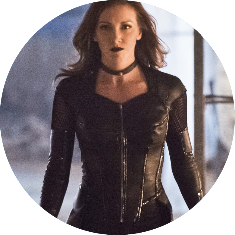 Katie Cassidy In "arrow" - Katie Cassidy Black Siren Arrow (780x780), Png Download