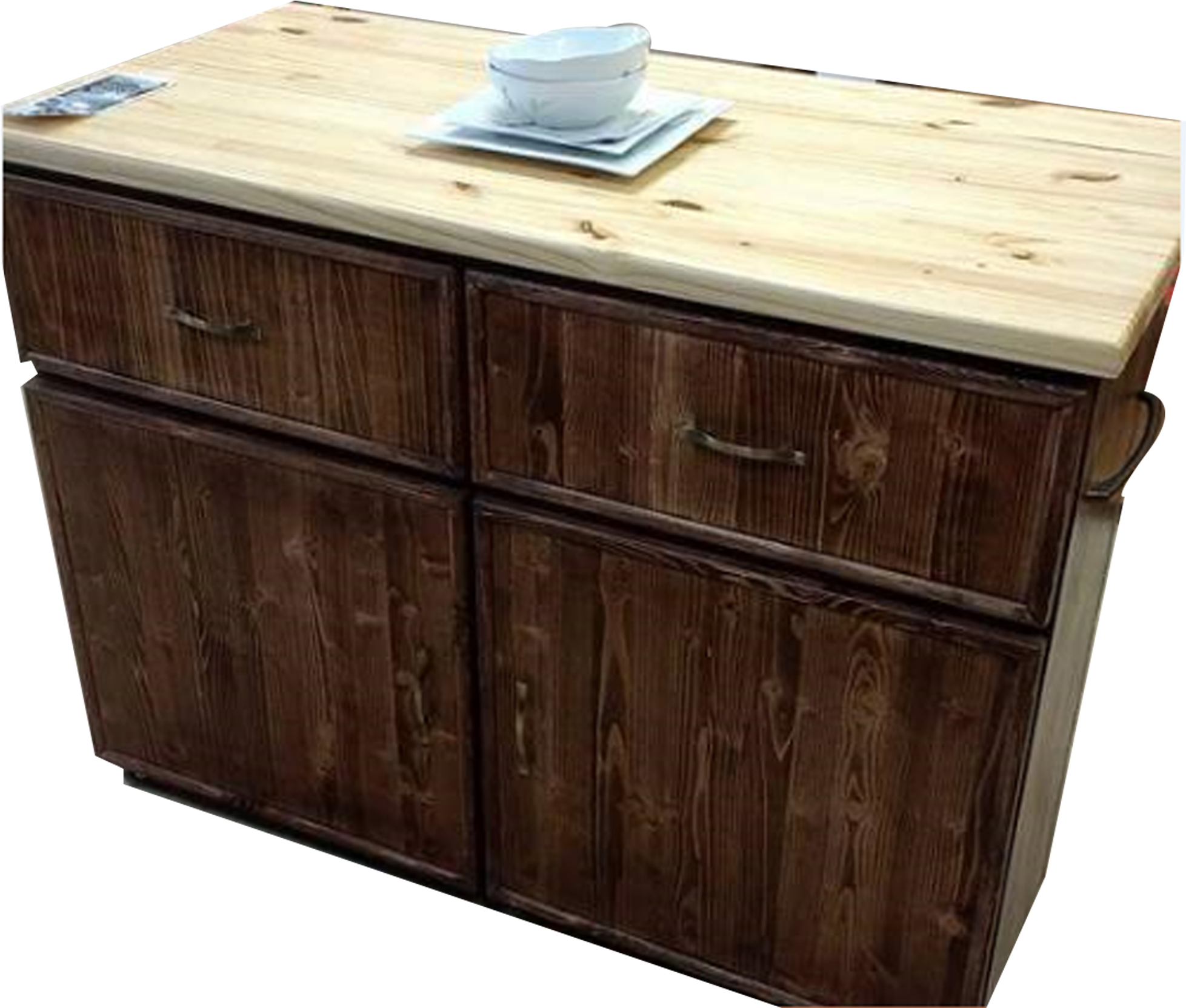 Bar Bar Carts And Islands Ausable River Mfg 2ft X 4ft - End Table (1956x1788), Png Download