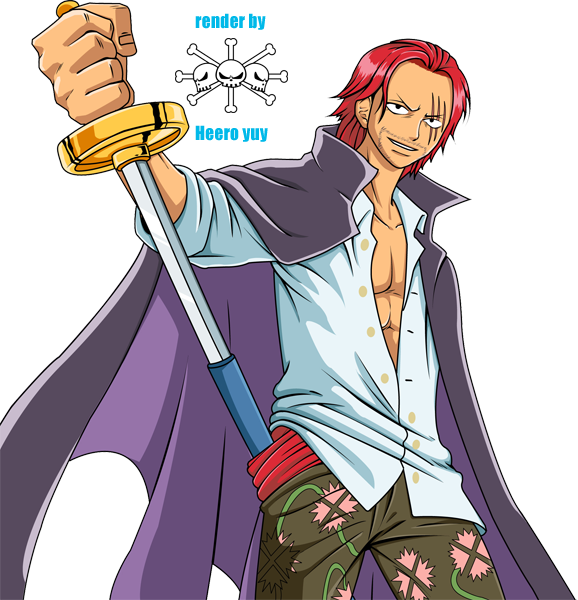 Shanks Avatar Request - One Piece Shanks (578x600), Png Download