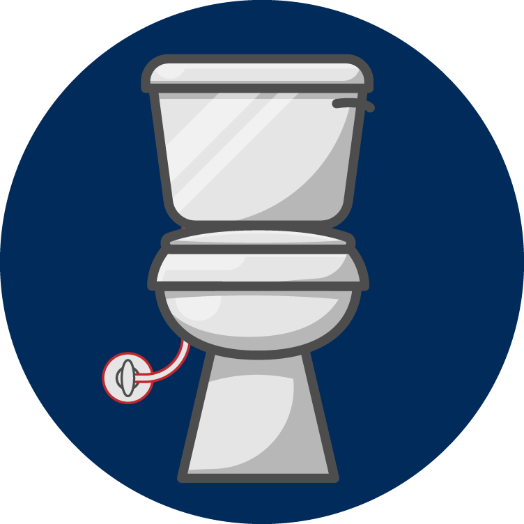 Toilet Shut-off Valve (752x752), Png Download